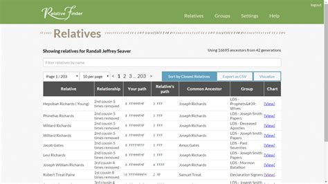 relative finder familysearch